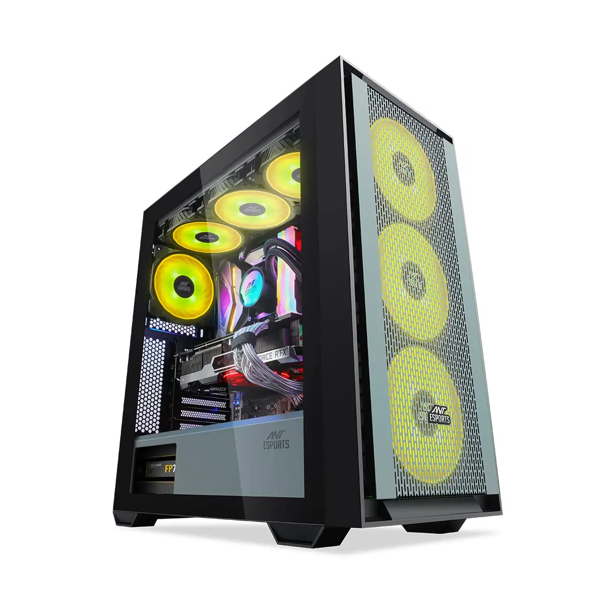 Ant Esports Gaming Cabinet 690 Air Black view 3